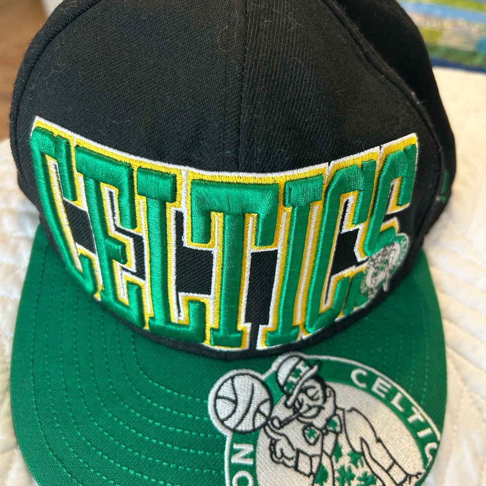 Boston Celtics Hardwood Classics New Era 59Fifty ball cap embroidered